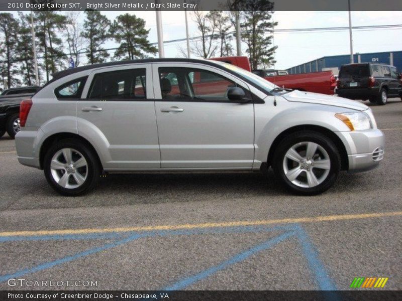 Bright Silver Metallic / Dark Slate Gray 2010 Dodge Caliber SXT