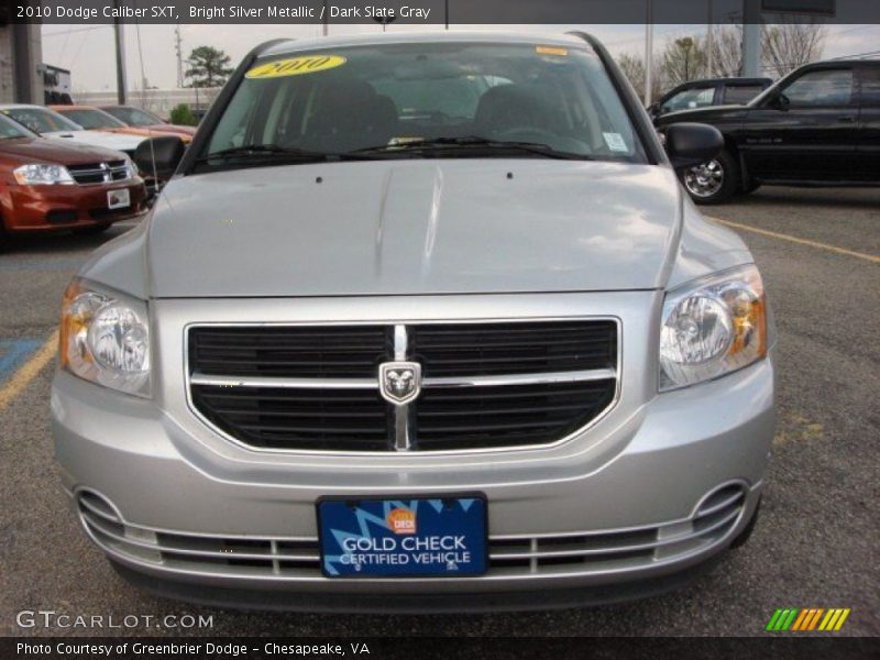 Bright Silver Metallic / Dark Slate Gray 2010 Dodge Caliber SXT