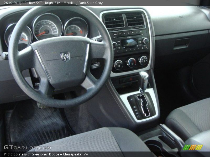 Bright Silver Metallic / Dark Slate Gray 2010 Dodge Caliber SXT