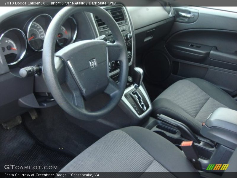 Bright Silver Metallic / Dark Slate Gray 2010 Dodge Caliber SXT
