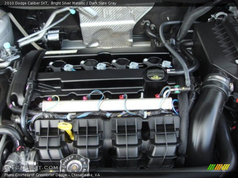Bright Silver Metallic / Dark Slate Gray 2010 Dodge Caliber SXT