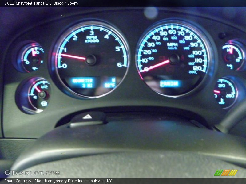 Black / Ebony 2012 Chevrolet Tahoe LT