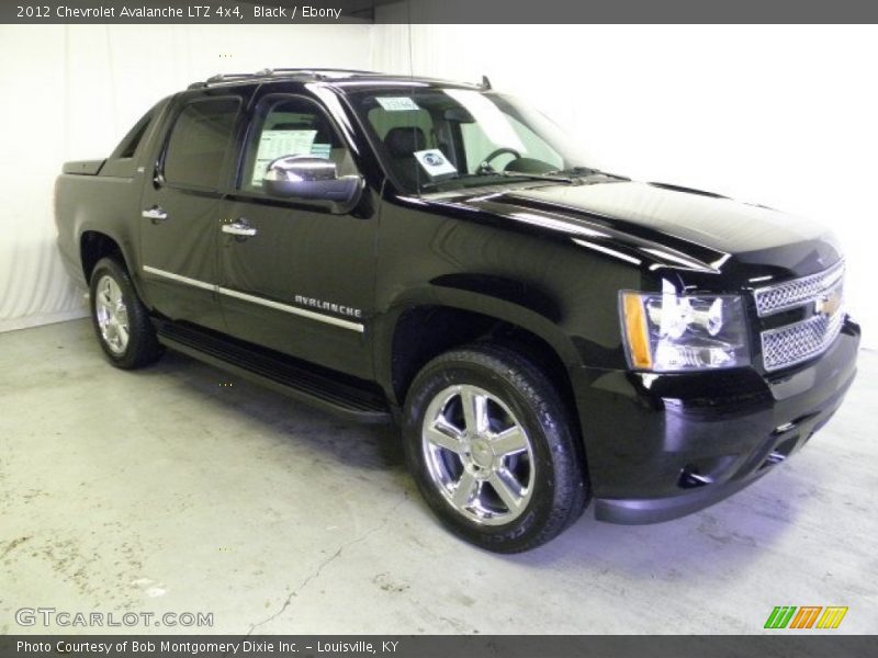 Black / Ebony 2012 Chevrolet Avalanche LTZ 4x4