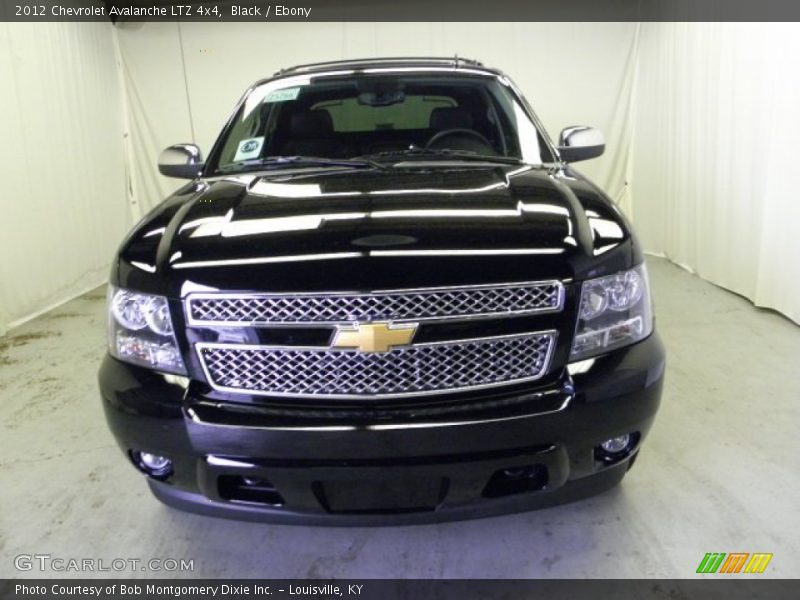Black / Ebony 2012 Chevrolet Avalanche LTZ 4x4