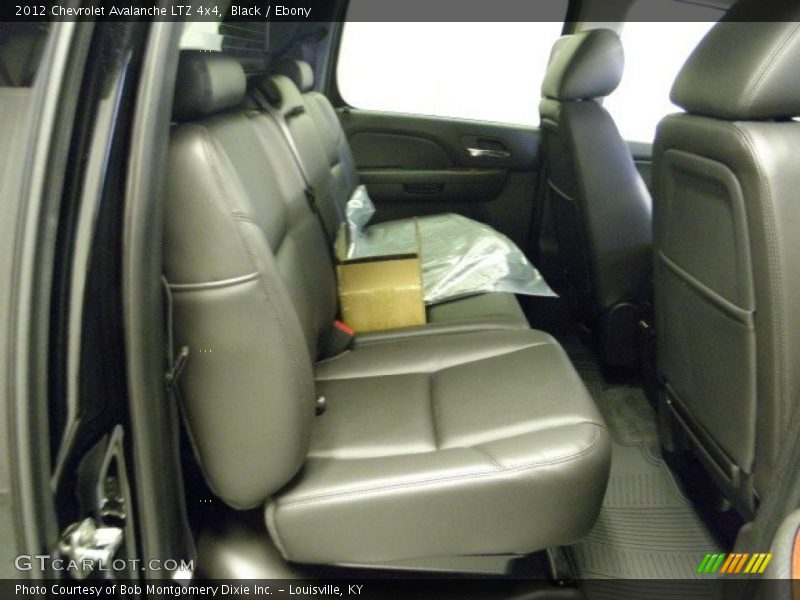 Black / Ebony 2012 Chevrolet Avalanche LTZ 4x4