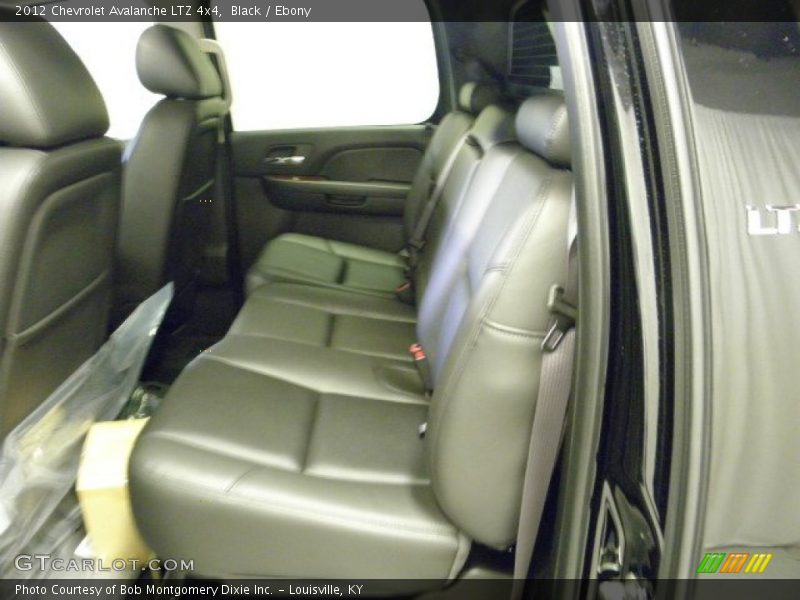 Black / Ebony 2012 Chevrolet Avalanche LTZ 4x4