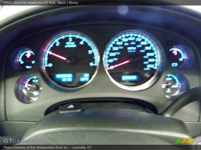 Black / Ebony 2012 Chevrolet Avalanche LTZ 4x4