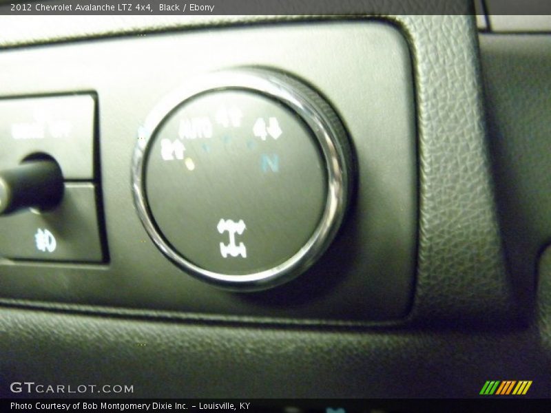 Black / Ebony 2012 Chevrolet Avalanche LTZ 4x4