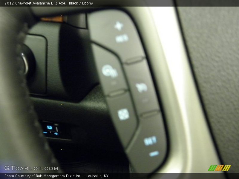 Black / Ebony 2012 Chevrolet Avalanche LTZ 4x4