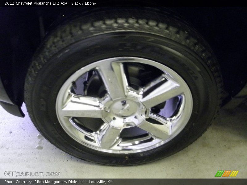 Black / Ebony 2012 Chevrolet Avalanche LTZ 4x4