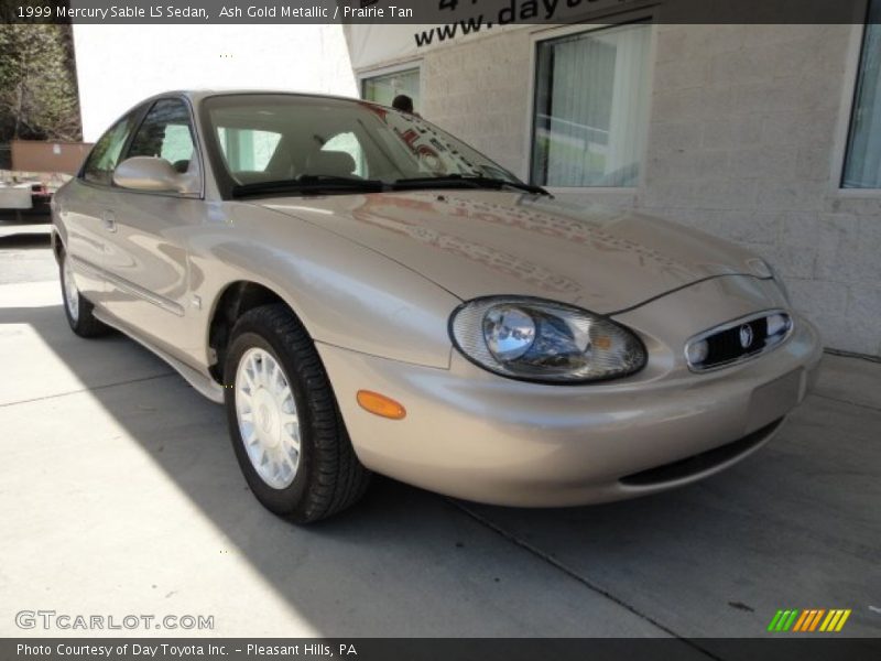 Ash Gold Metallic / Prairie Tan 1999 Mercury Sable LS Sedan