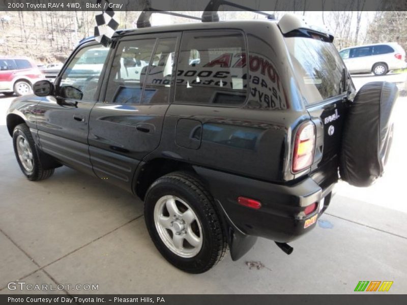Black / Gray 2000 Toyota RAV4 4WD