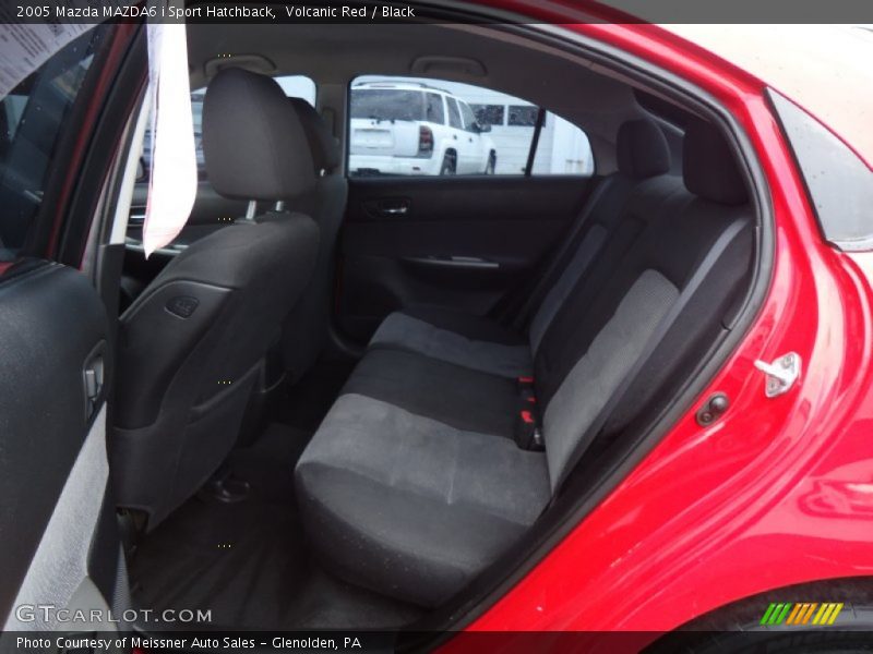 Volcanic Red / Black 2005 Mazda MAZDA6 i Sport Hatchback