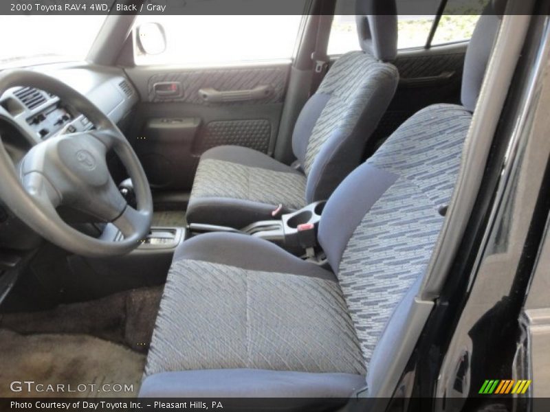 Black / Gray 2000 Toyota RAV4 4WD