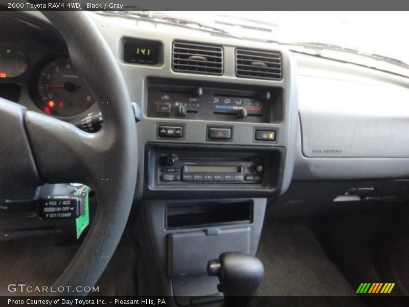 Black / Gray 2000 Toyota RAV4 4WD