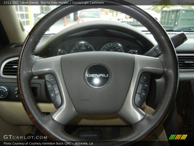 Mocha Steel Metallic / Cocoa/Light Cashmere 2011 GMC Yukon Denali