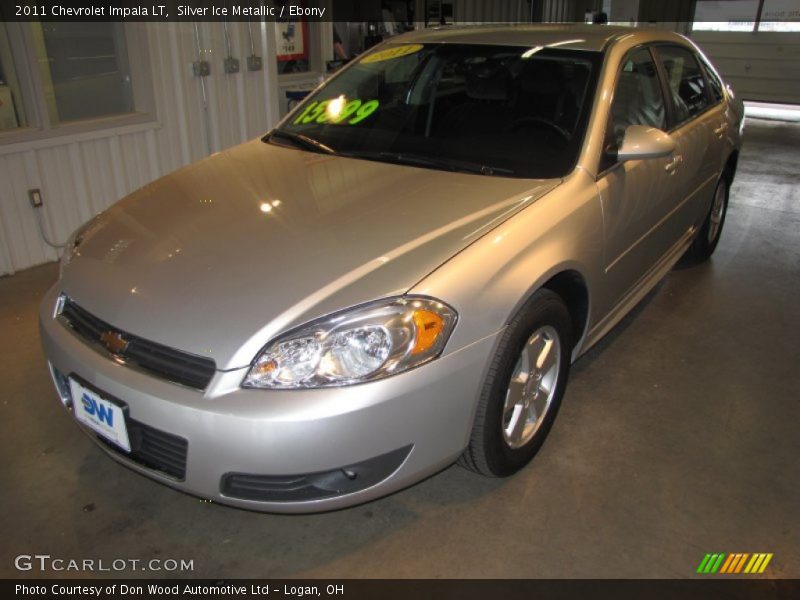 Silver Ice Metallic / Ebony 2011 Chevrolet Impala LT
