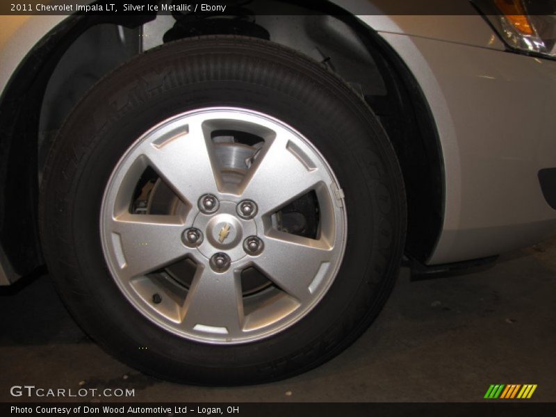 Silver Ice Metallic / Ebony 2011 Chevrolet Impala LT