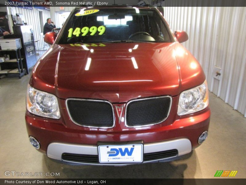 Sonoma Red Metallic / Ebony 2007 Pontiac Torrent AWD