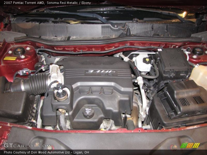 Sonoma Red Metallic / Ebony 2007 Pontiac Torrent AWD