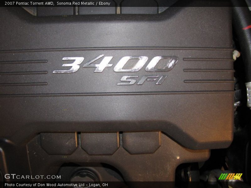 Sonoma Red Metallic / Ebony 2007 Pontiac Torrent AWD