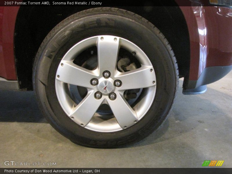 Sonoma Red Metallic / Ebony 2007 Pontiac Torrent AWD