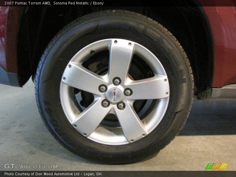 Sonoma Red Metallic / Ebony 2007 Pontiac Torrent AWD