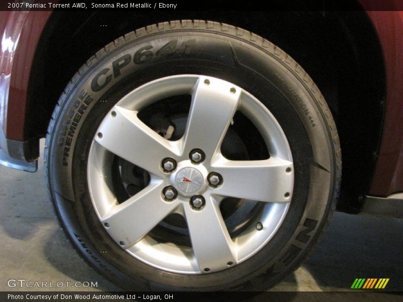 Sonoma Red Metallic / Ebony 2007 Pontiac Torrent AWD