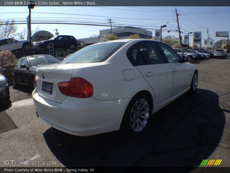 Alpine White / Black 2009 BMW 3 Series 328xi Sedan