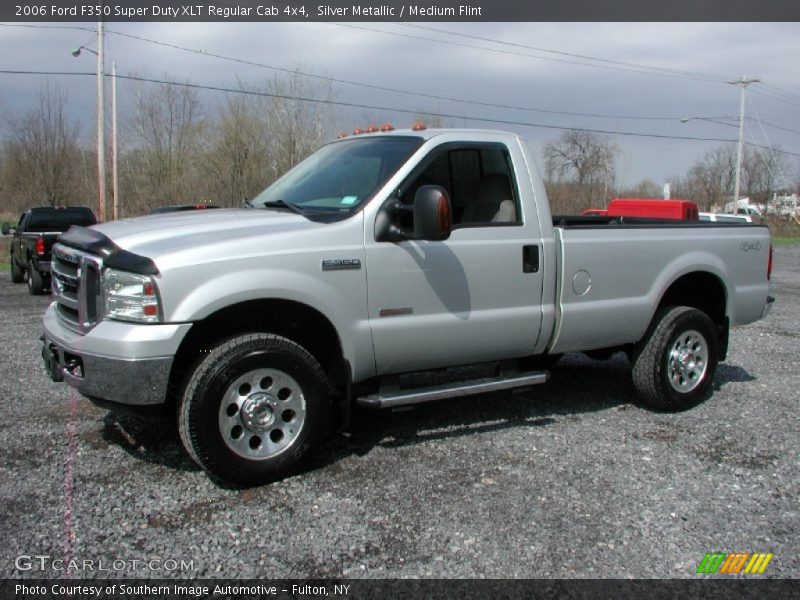  2006 F350 Super Duty XLT Regular Cab 4x4 Silver Metallic