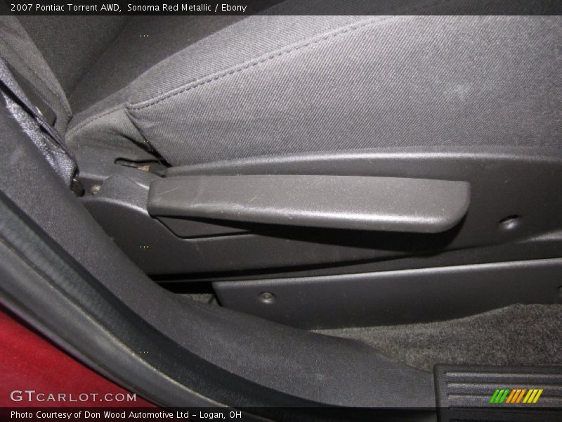 Sonoma Red Metallic / Ebony 2007 Pontiac Torrent AWD