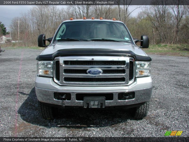 Silver Metallic / Medium Flint 2006 Ford F350 Super Duty XLT Regular Cab 4x4