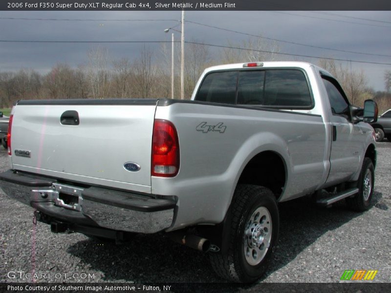 Silver Metallic / Medium Flint 2006 Ford F350 Super Duty XLT Regular Cab 4x4