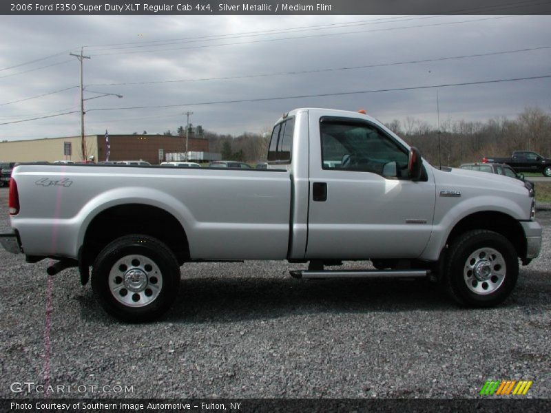 Silver Metallic / Medium Flint 2006 Ford F350 Super Duty XLT Regular Cab 4x4