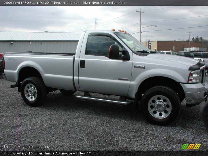 Silver Metallic / Medium Flint 2006 Ford F350 Super Duty XLT Regular Cab 4x4