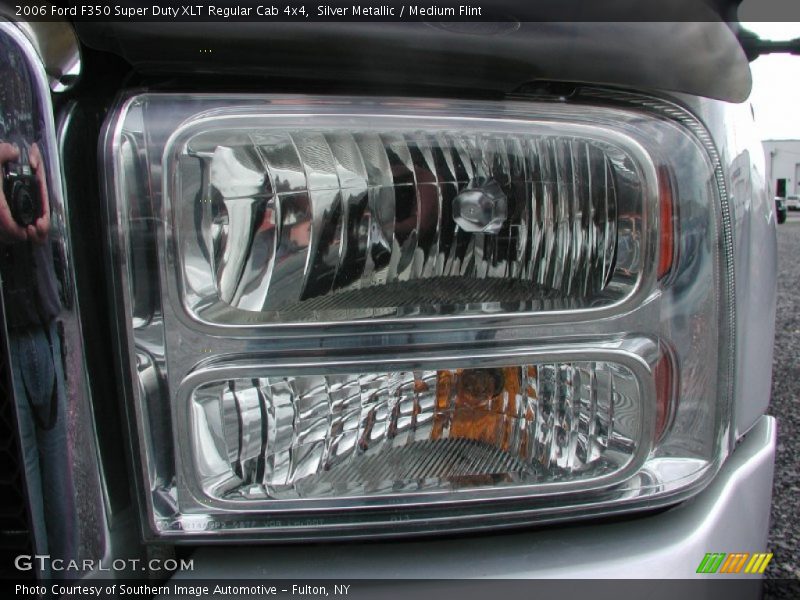 Silver Metallic / Medium Flint 2006 Ford F350 Super Duty XLT Regular Cab 4x4