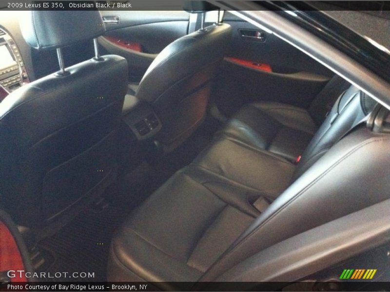 Obsidian Black / Black 2009 Lexus ES 350
