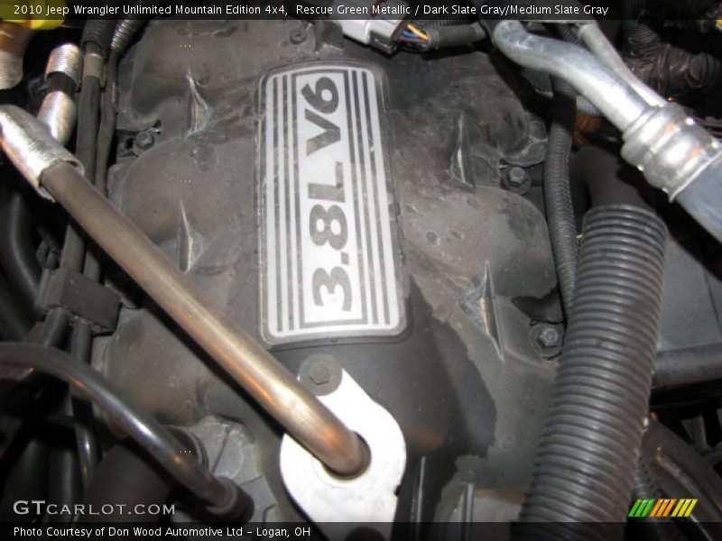 Rescue Green Metallic / Dark Slate Gray/Medium Slate Gray 2010 Jeep Wrangler Unlimited Mountain Edition 4x4