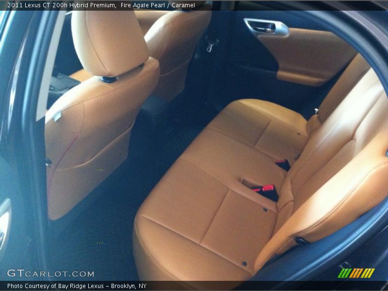Fire Agate Pearl / Caramel 2011 Lexus CT 200h Hybrid Premium