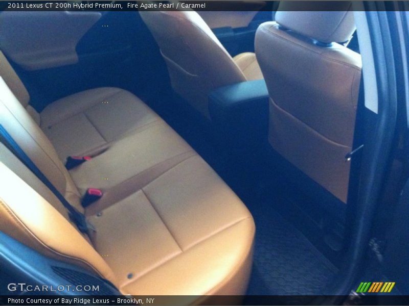 Fire Agate Pearl / Caramel 2011 Lexus CT 200h Hybrid Premium