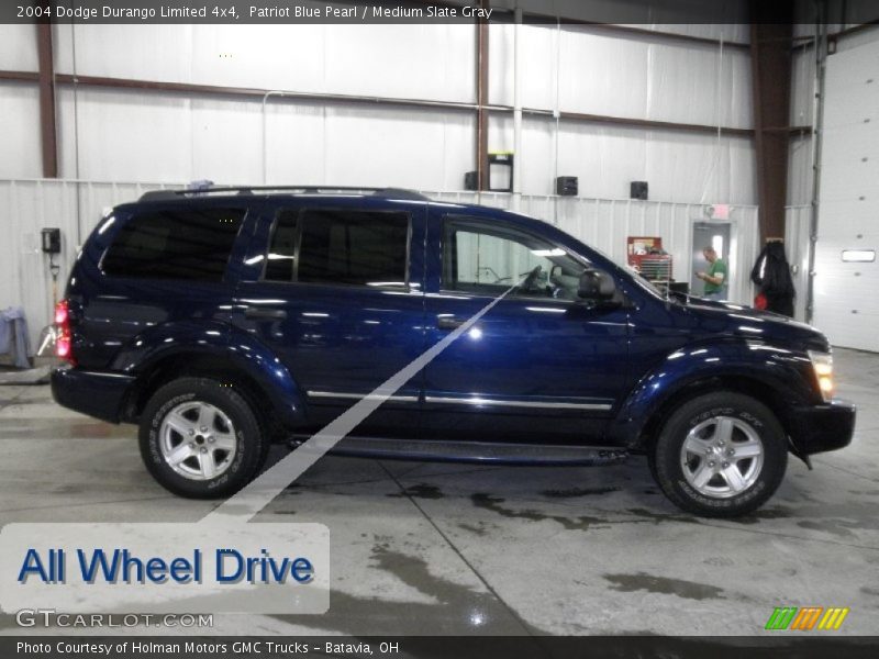 Patriot Blue Pearl / Medium Slate Gray 2004 Dodge Durango Limited 4x4