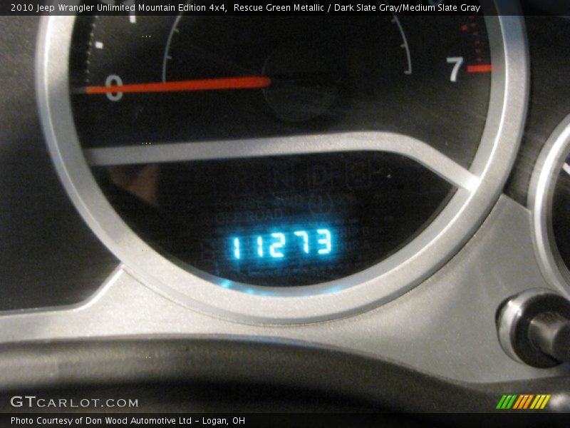 Rescue Green Metallic / Dark Slate Gray/Medium Slate Gray 2010 Jeep Wrangler Unlimited Mountain Edition 4x4