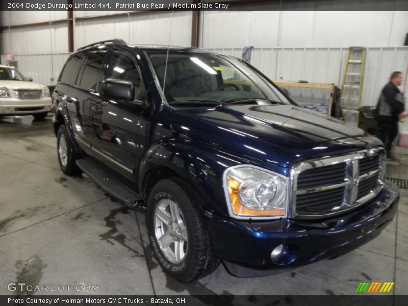 Patriot Blue Pearl / Medium Slate Gray 2004 Dodge Durango Limited 4x4