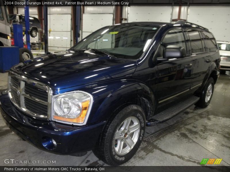 Patriot Blue Pearl / Medium Slate Gray 2004 Dodge Durango Limited 4x4