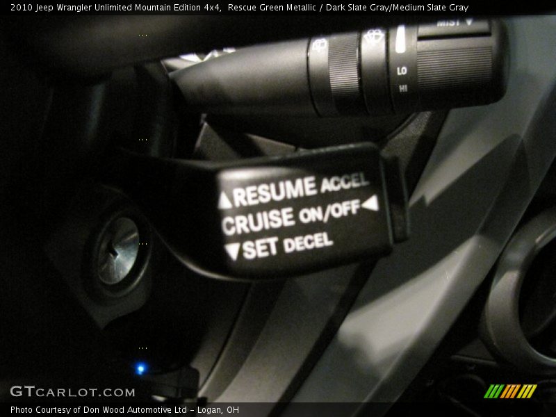 Rescue Green Metallic / Dark Slate Gray/Medium Slate Gray 2010 Jeep Wrangler Unlimited Mountain Edition 4x4
