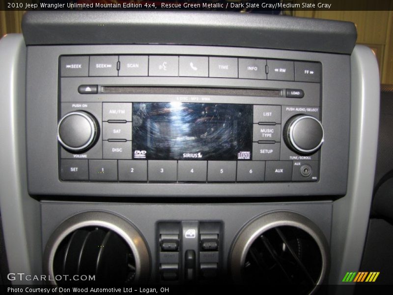 Rescue Green Metallic / Dark Slate Gray/Medium Slate Gray 2010 Jeep Wrangler Unlimited Mountain Edition 4x4