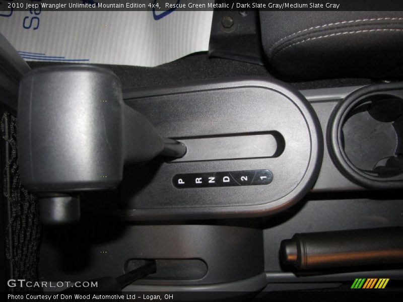 Rescue Green Metallic / Dark Slate Gray/Medium Slate Gray 2010 Jeep Wrangler Unlimited Mountain Edition 4x4