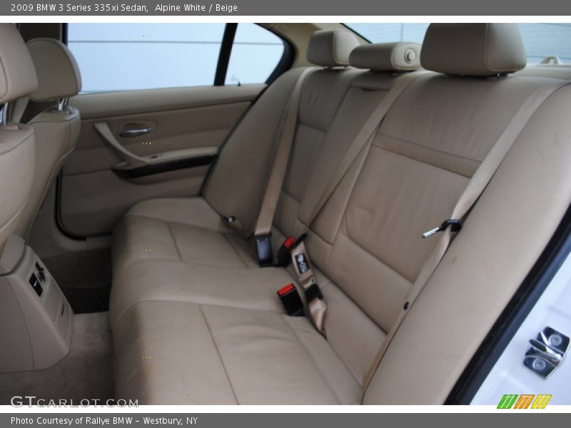 Alpine White / Beige 2009 BMW 3 Series 335xi Sedan