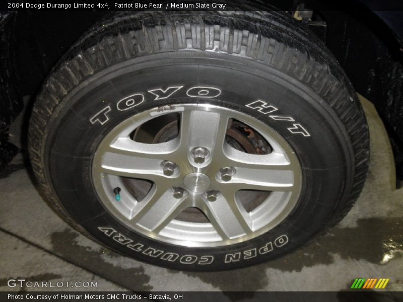 Patriot Blue Pearl / Medium Slate Gray 2004 Dodge Durango Limited 4x4