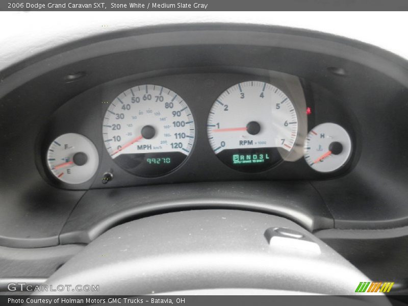 Stone White / Medium Slate Gray 2006 Dodge Grand Caravan SXT